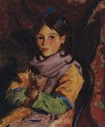 Robert Henri Mary Agnes oil painting